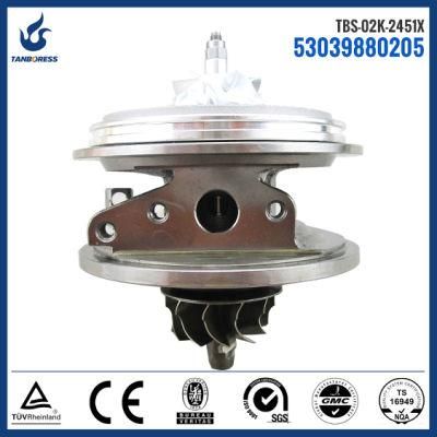 Audi Skoda Volkswagen ( VW ) BV43 Billet Cartridge Core CHRA 53039880205 53039700139 03L253010C For Engine: CBAA CBAB CBAB CBDA CBDB
