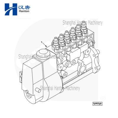 Cummins diesel engine motor 6CT parts 3976375 fuel injection pump