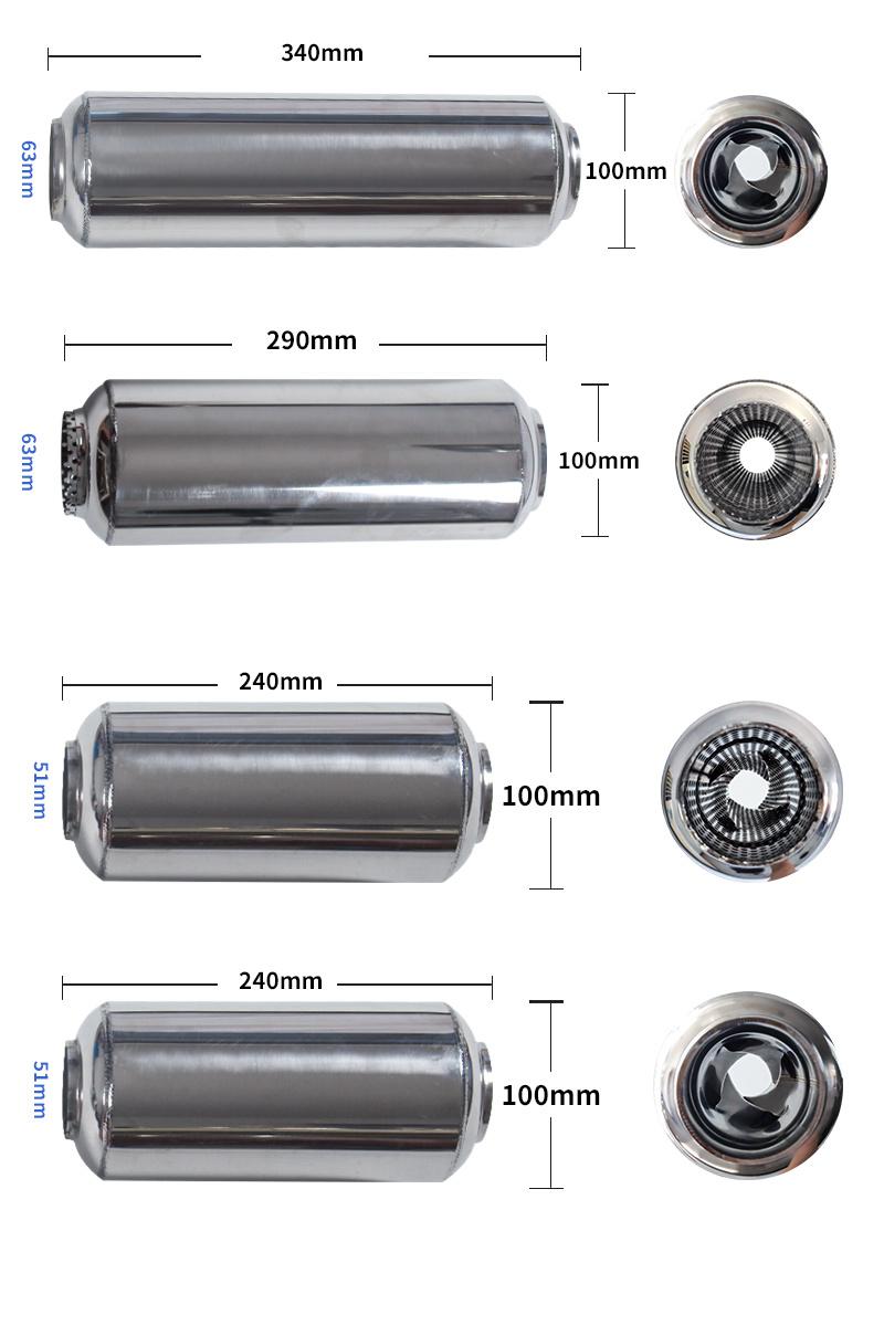 Carspower Exhaust Muffler for Universal Car