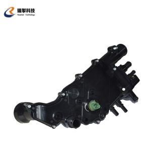Auto Engine Coolant Thermostat Housing with Sensor for Peugeot Citroen OE 1336. R8