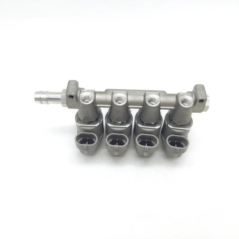 Llano 167Hz Grey LPG CNG Rail Injector Ln-Lig1 for 2 Ohm 4 Cylinder Autogas Cars