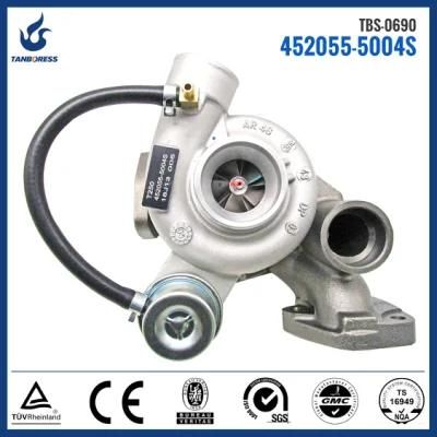 Turbocharger for Land Rover 300tdi T250-4 452055-5004s Tb250/T250/Tb0243/Gt2052ls