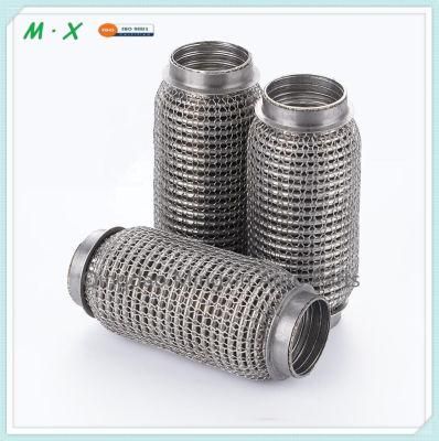 Top Quality Universal Trailer Double Braid Flexible Exhaust Pipe Coupling with Flange