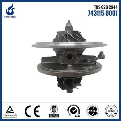 Turbocharger cartridge for Mercedes-Benz GT2359V OM 648 DE 32 LA (R6) 743115-0001 743115-1 743115-5001S