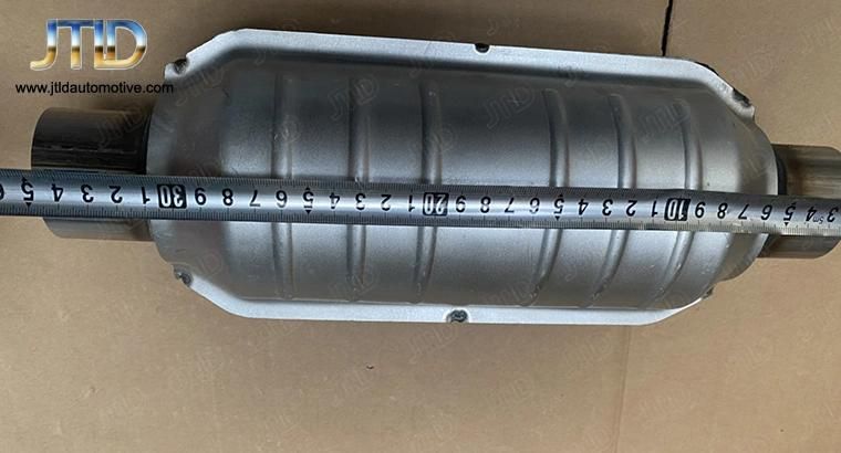 New Universal Fit Catalytic Converter 14 Inch Overall Length Catalytic Converter