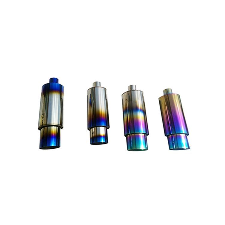 High Quality Parts Grwa Titanium Blue Muffler