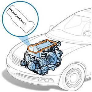 Engine Valve Cover and Gasket Compatible with for Nissan Rogue 2.5L 13264jg30A Camshaft Cover