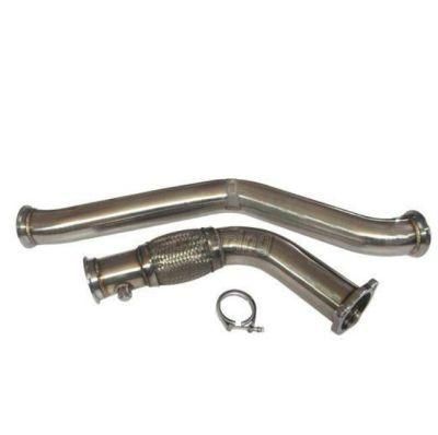 3&prime;&prime; Twin Turbo Elbow Downpipe for BMW E36 2jz-Gte Vvti Swap