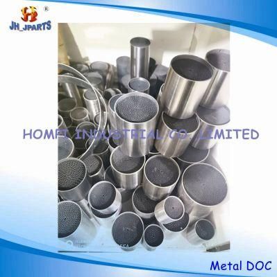 Factory Supply Metal Substrate Catalytic Converters Metal Filter Catalyst Carrier for Diesel Engine Exhaust System