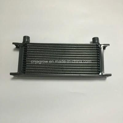 Aluminum Mocal Type Oil Cooler 14 Row with 10an Thread