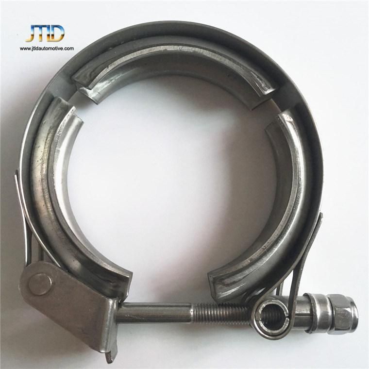 High Quality Stainless Steel 3.5 Inch 304 Standard V Band Clamp with Flange Exhaust Vband