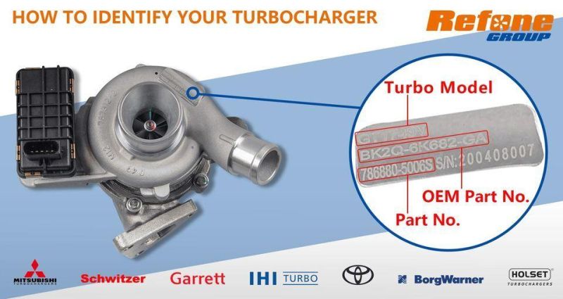 CT16V Turbo 17201-0L040 Engine Kzn130, 1kd-Ftv for Toyota Landcruiser