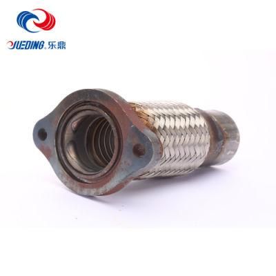 Auto Corrugated Exhaust Flexible Pipe with Flange