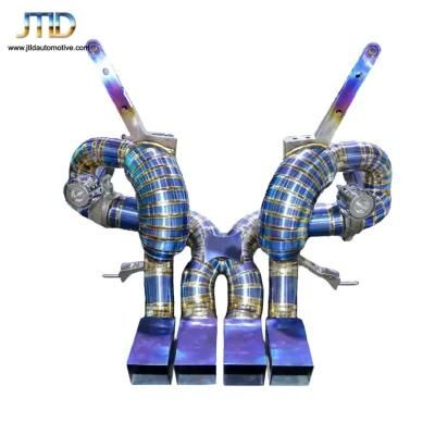 High-Grade Lightweight Titanium Alloys Exhaust System Valvetronic Catback with Remote Control for Lamborghini Lp700