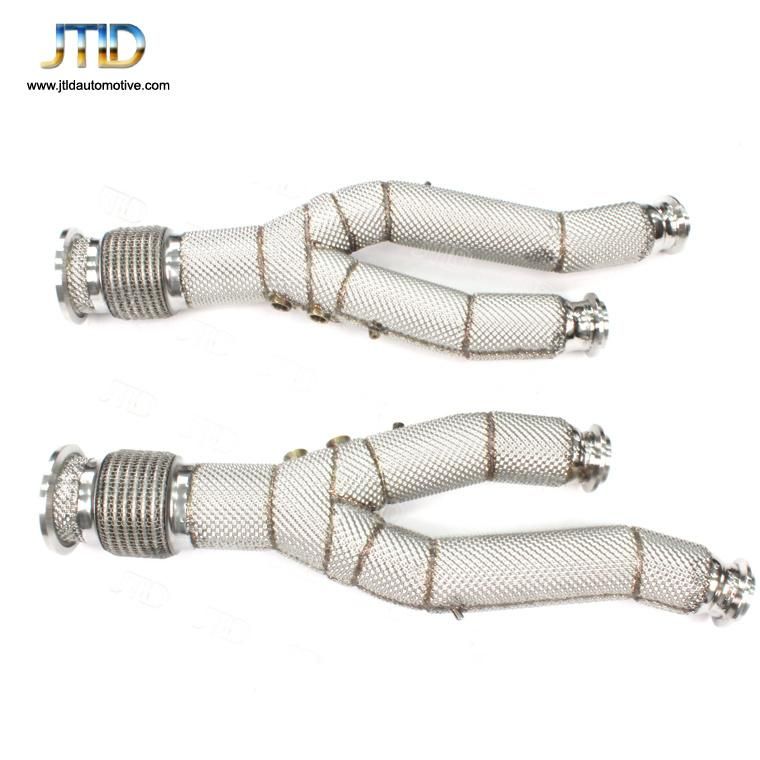 High Quality 304 Ss Heatshield Exhaust Downpipe for Lamborghini Lp700 720 750