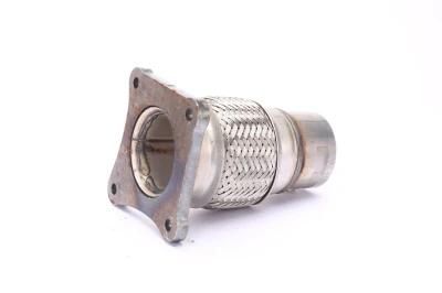 Stainless Steel Exhaust Flex Flexible Pipe with Flange for Auto Car