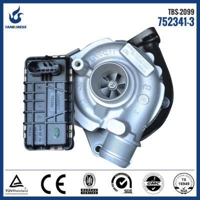 Jaguar GT1544V 752341 752341-0003 752341-6 752341-5003S 752342-12 Turbocharger