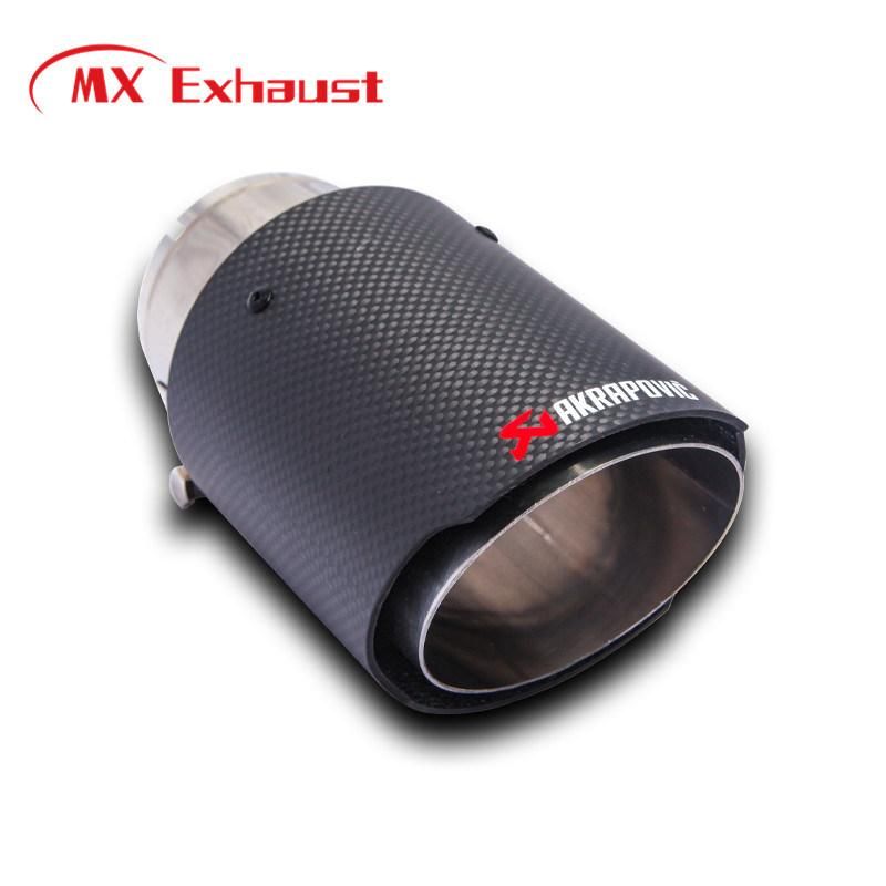 Hot Sales Universal Carbon Fiber Exhaust Tail/Tip Pipe Exhaust Pipes