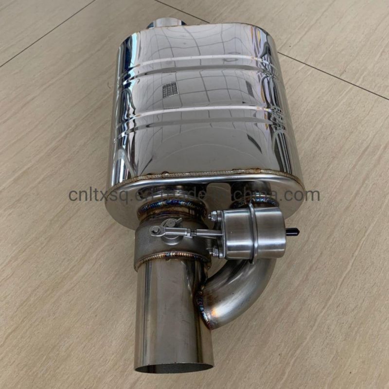Remote Control Stainless Steel Exhaust Muffler Silencer with Valve