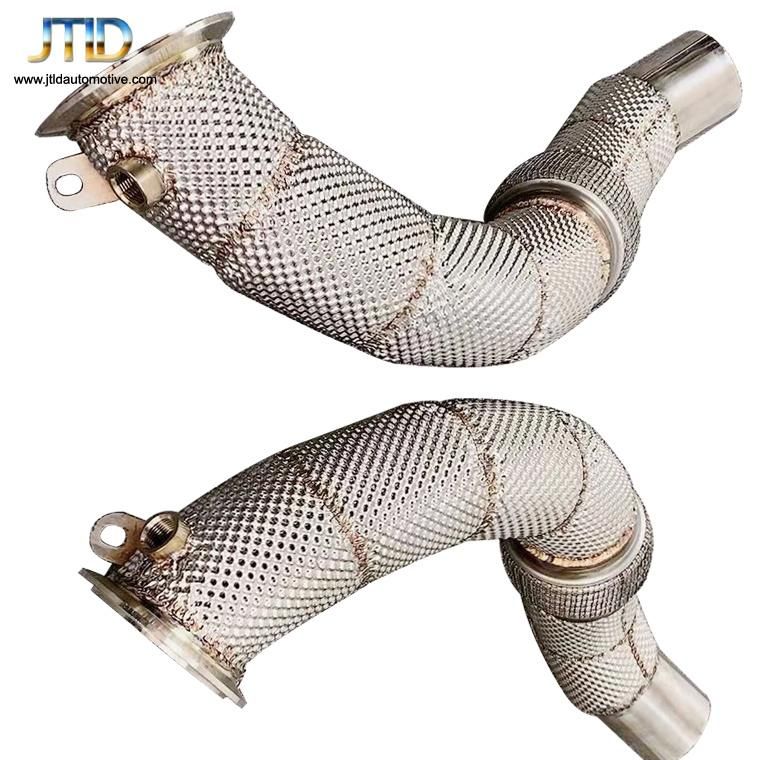 304 Ss Performance Exhaust System for BMW F10 M5 with Heat Shield