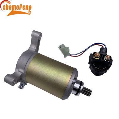 Starter &amp; Relay Solenoid Motor for YAMAHA Warrior 350 Yfm350 1987-2004 18756