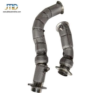 Wholesale High Performance Heat Insulation Exhaust Catless Downpipe for BMW F80 M3