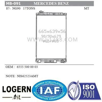 Auto for Benz Radiator for Ng90 17tons&prime;87-00 Mt OEM: 6555000003