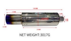 Auto Exhaust Pipe Muffler Parts Accessory System Fh-038
