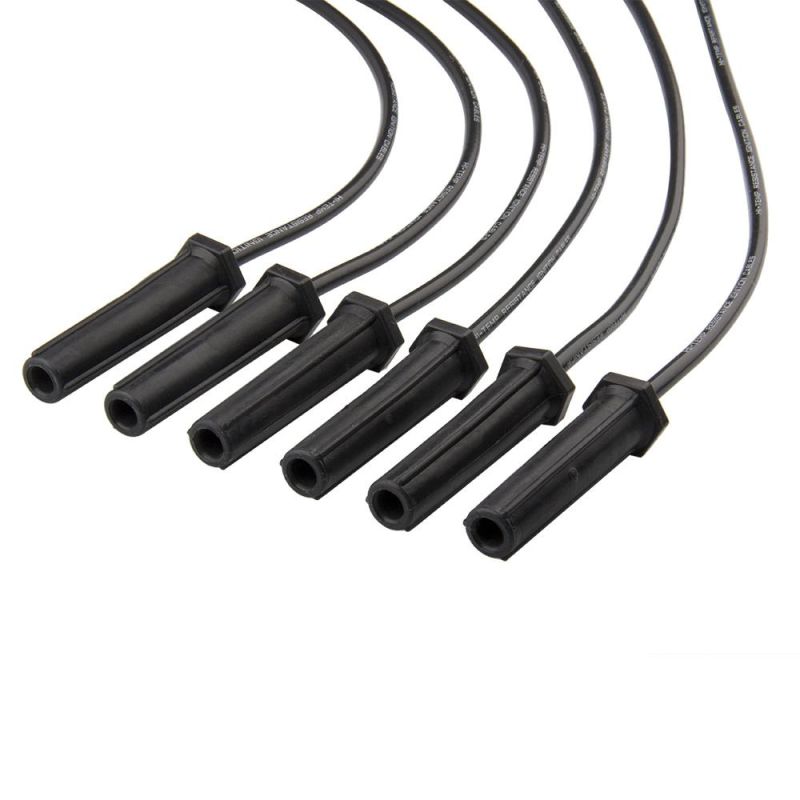 Silicone Spark Plug Wires Set - Compatible with Sbc Small Block Chevy Chevrolet Gmc