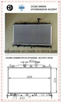 Hot Sale Cheap Aluminum Brazed Car Radiator Oe: 25300-0m000