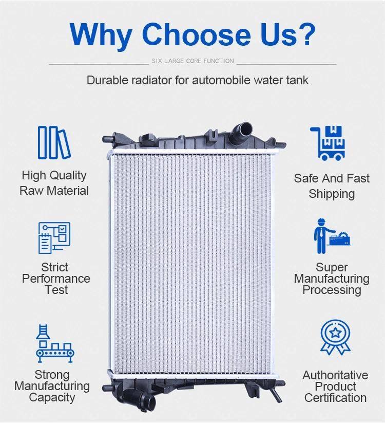 Auto Parts Aluminum Truck Cooling Radiator for Toyota Nissan Lexus Isuzu Suzuki Daihatsu Mitsubishi Japanese Car