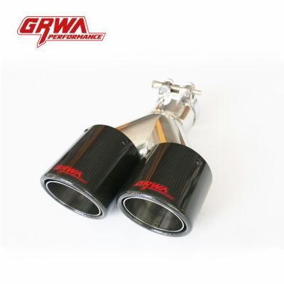 in Stock Universal Spare Parts Carbon Fiber Exhaust Tip