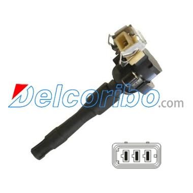 New Coil, Ignition for BMW M3 L6 12131703825, 12131748017
