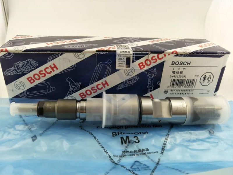 Diesel Engine Spare Parts Common Rail Injector 0445120391