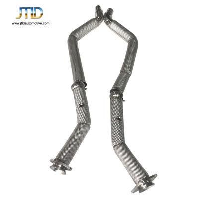 High Performance Quality Exhaust System Heat Shield Downpipe for Jaguar Xf 3.0t