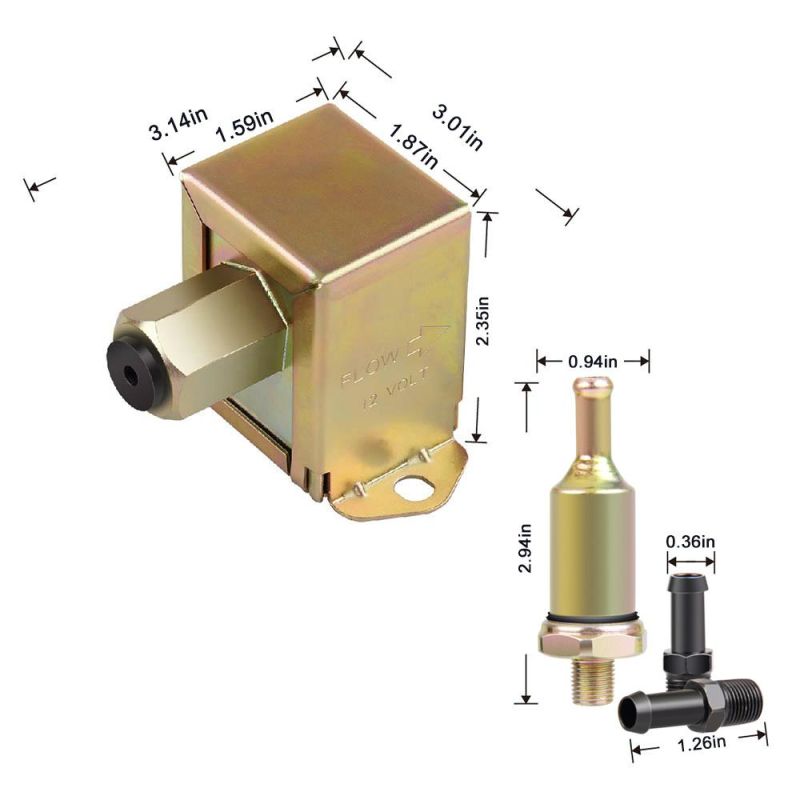 Electric Fuel Feeding Pump Cars Trucks Boats Generators