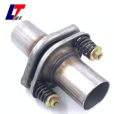 2.5 Inch Inch ID Stainless Exhaust Spherical Joint Spring Bolt Flange Pipe Repair