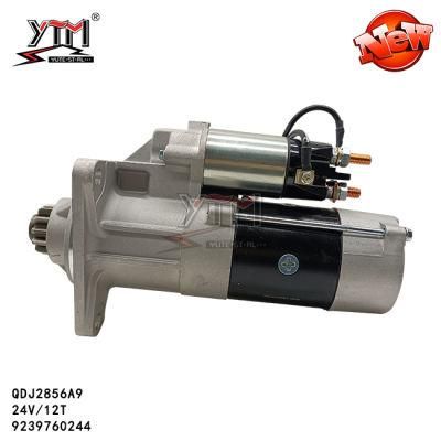 Ytm Starter Motor Qdj2856A9 - 24V/12t for OEM No 9239760244