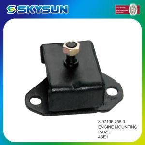 Japanese Truck Spare Parts Engine Mount 8-97106-758-0 for Isuzu 4be1
