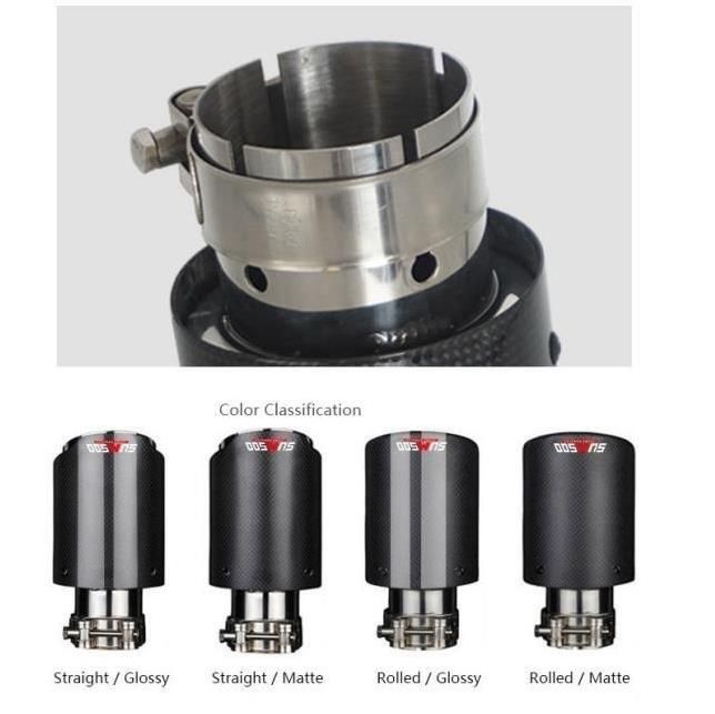 Expert Supplier for Exhaust Carbon Fibler Muffler Tips/Tailpipes
