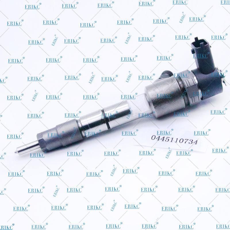 Erikc 0445110734 Spare Parts Auto Fuel System Injection 0445 110 734 Bosch Diesel Fuel Injector Assembly 0 445 110 734