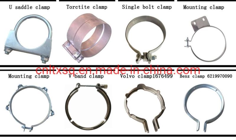 Muffler of Galvanized Saddle U Clamp