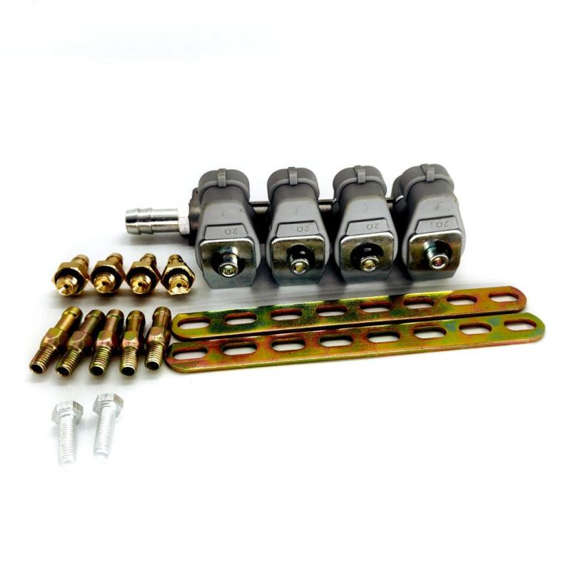 Llano Ln-Lig1 2 Ohm Injector Rail for 4 Cylinder Engine