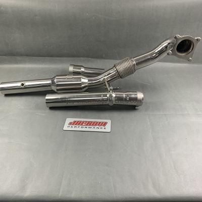 Custom Exhaust Downpipe for VW Gti Mk5 Mk6 2.0t