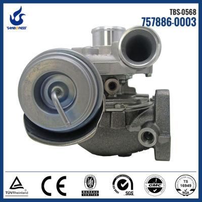 Turbocharger for Hyundai Tucson 2.0 CRDi 140 HP GTB1649V 757886-0003 757886-2003 turbo