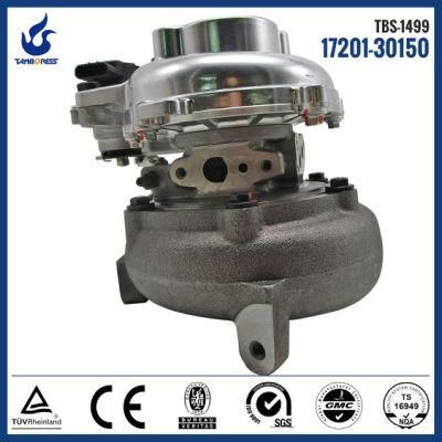 Toyota car parts CT16V D-4D 17201-30150 turbochargers