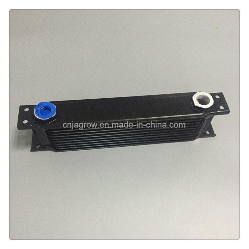 Aluminum Mocal Type Oil Cooler 10row with M22*1.5 Thread