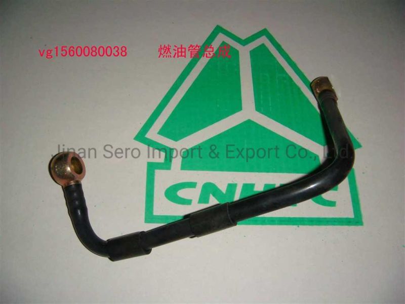Sinotruk HOWO Truck Spare Parts Engine Parts Fuel Pipe Vg1560087018 Vg1560087017 Vg1560080037 for Sino Truck Auto Accessories