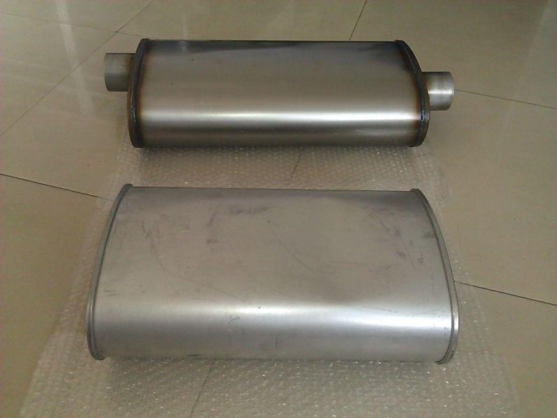 8 Inch Muffler Sport Race Silencer Customized Stainless Steel Universal Car Exhaust Muffler