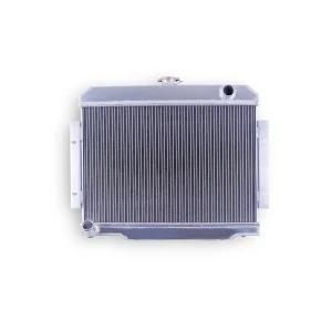 High Flow Aluminum Radiator for Jeep Cj5 Cj6 Cj7 72-86/ Cherokee 74-75/ Scrambler 81-85 as